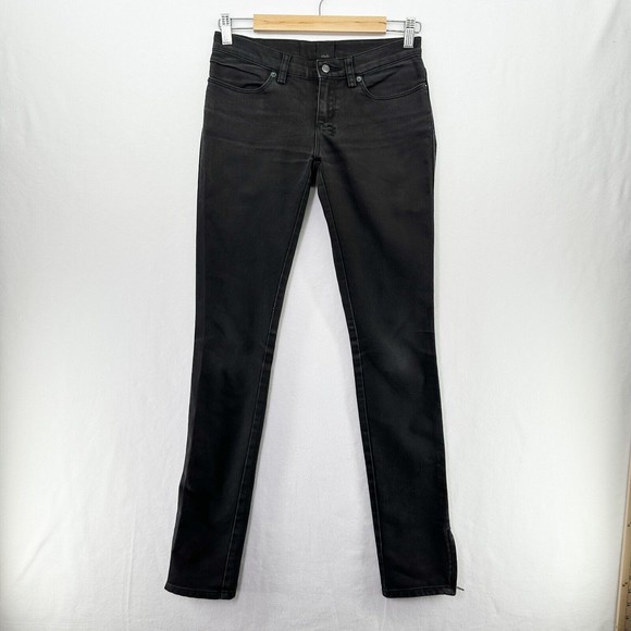 Ksubi Jeans Ksubi Jeans Womens Sz 25 27 Black Skinny Spray On Denim